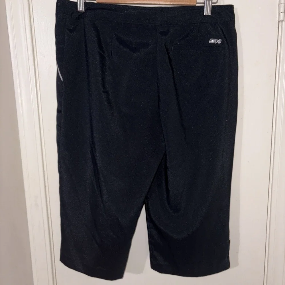 Izod extreme function golf stretch capris size 10 black - Picture 4 of 5